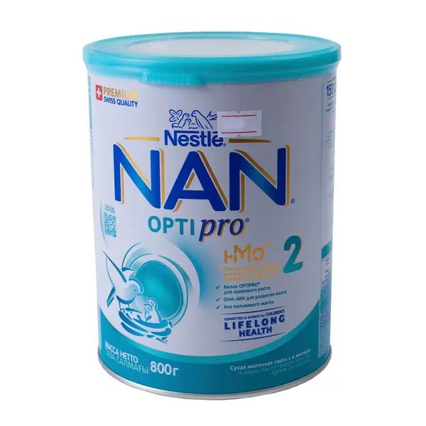Детская молочная сухая смесь Nan 2 Optipro 800 гр 7335 Kinder (магазин детских товаров)