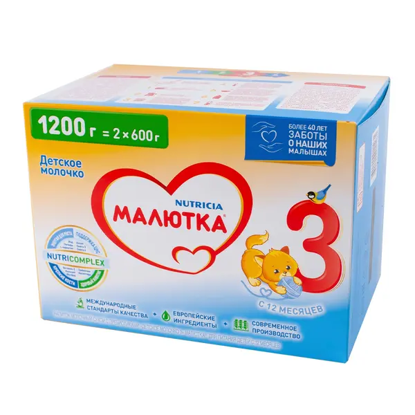 Детская сухая молочная смесь Малютка 3 1200 гр 8025 Kinder (магазин детских товаров)