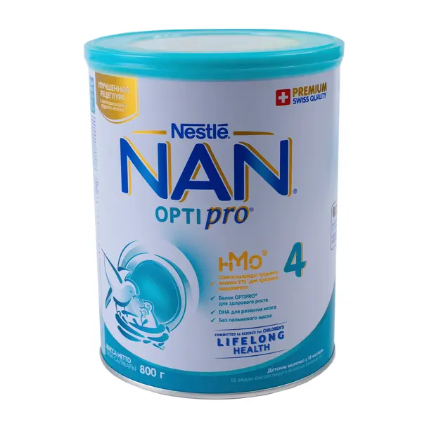 Детская сухая молочная смесь Nan 4 Optipro 800 гр 9250 Kinder (магазин детских товаров)