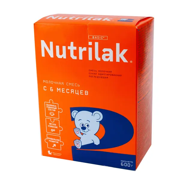 Детская сухая молочная смесь Nutrilak 2 600 гр 2960 Kinder (магазин детских товаров)