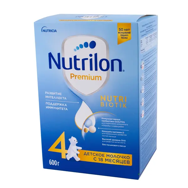 Детская сухая молочная смесь Nutrilon Junior 4 DM Premium 600 гр 7595 Kinder (магазин детских товаров)