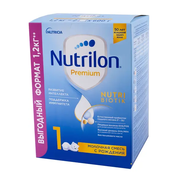 Детская сухая молочная смесь Nutrilon Premium 1 1200гр 9400 Kinder (магазин детских товаров)