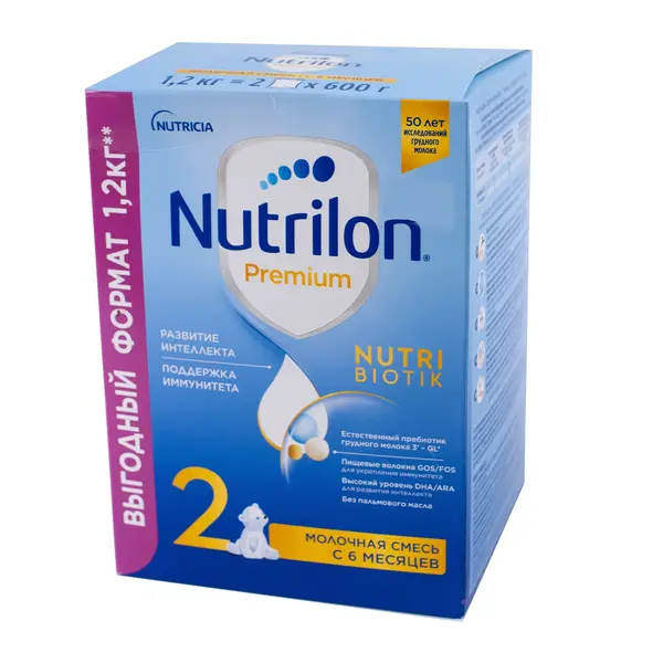 Детская сухая молочная смесь Nutrilon Premium 2 1200 гр 9400 Kinder (магазин детских товаров)