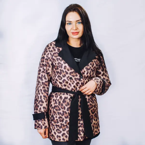 Куртка женская с леопардовым принтом 60000 LeMaR store, бутик женской верхней одежды