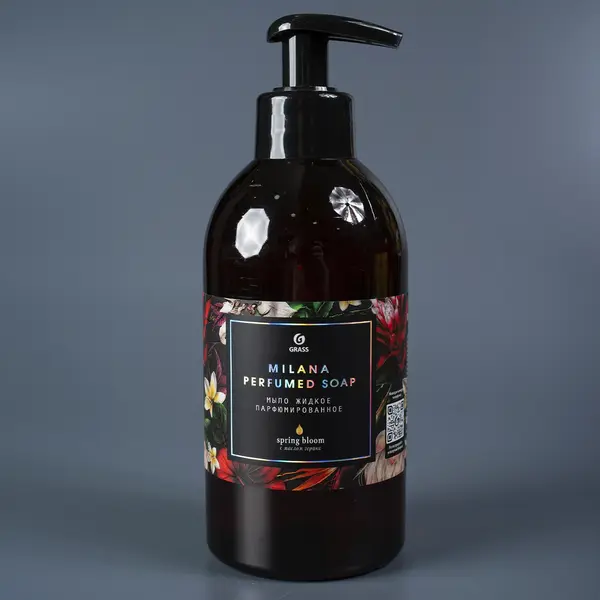 Мыло жидкое парфюмированное "Milana Spring Bloom" 300 мл 1250 Karcher Grass, магазин бытовой химии для дома и авто