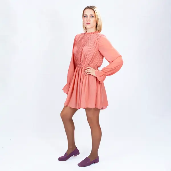 Платье женское персикового цвета размер 44 9500 МегаStock, ​магазин одежды