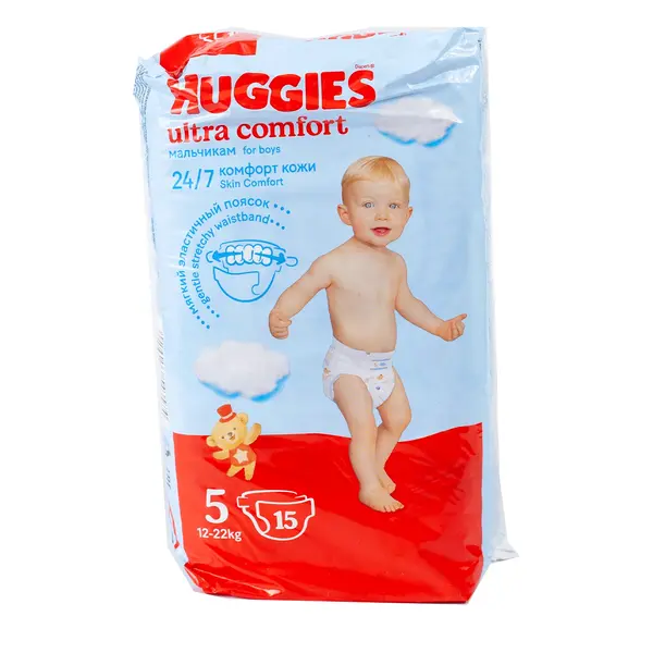 Подгузники Huggies ultra comfort для мальчиков 5 15 3597 Детский, магазин детской одежды и игрушек