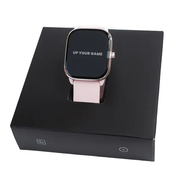 Смарт часы Amazfit GTS 4 mini pink 42990 Евросеть kz, магазин электронной техники