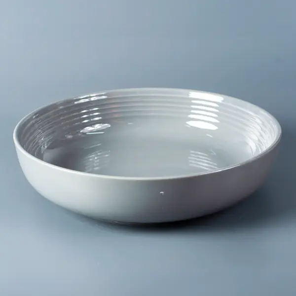 Тарелка 8,75 Porcleain Tableware grey 890 ZETA, ​магазин мебели и товаров для дома