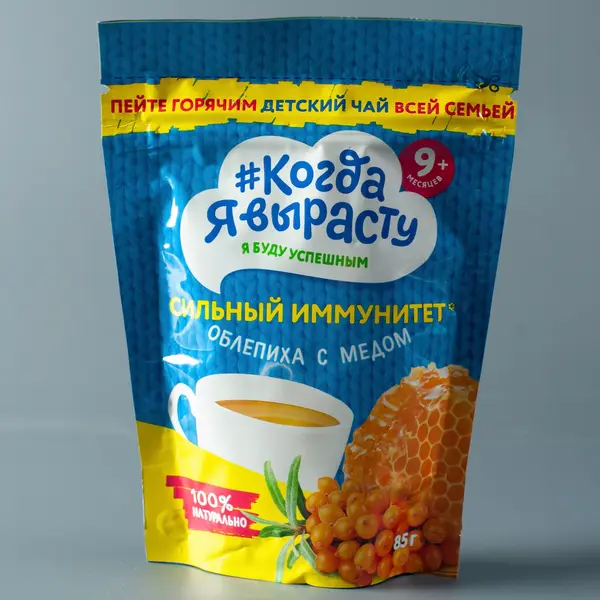 Чай детский облепиха с медом Когда я вырасту 85 гр 705 Kinder (магазин детских товаров)