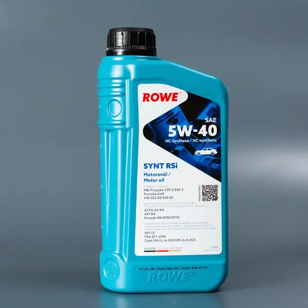 Масло Rowe hightec synt RSi 5w40 1 л 4800 Arion, ​магазин моторных масел