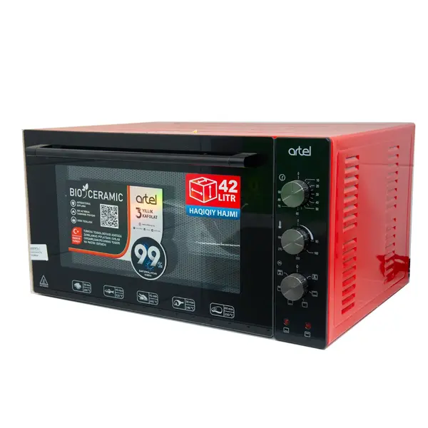Настольная электропечь Artel  MD 4218 L красный 49900 Центр бытовой техники, ​ИП Гришко Г.Н.