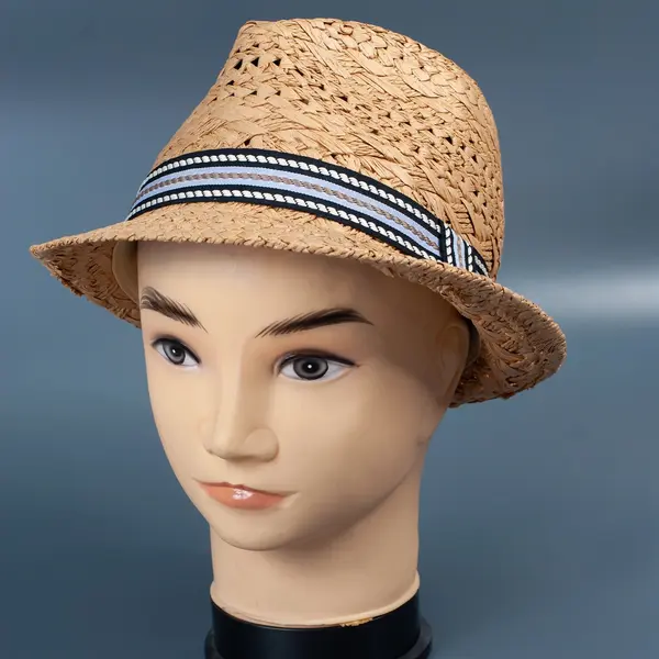 Шляпа 24-49 соломенная 6900 Hat & Cap,бутик головных уборов
