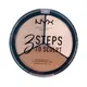 Тройная палетка для скульптурирования NYX 3 STEPS TO SCULPT 6900 Beauty buyer shop, отдел косметики и парфюмерии