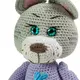 Игрушка ручной работы "Волк" 3000 Игрушкин мир, мягкие игрушки ручной работы