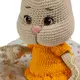 Игрушка ручной работы "Зайка" 4500 Игрушкин мир, мягкие игрушки ручной работы