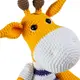 Игрушка ручной работы жираф "Джирафик" 4500 Игрушкин мир, мягкие игрушки ручной работы