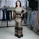 Платье женское с леопардовым принтом и кружевами 19000 Фифочка, магазин женской одежды